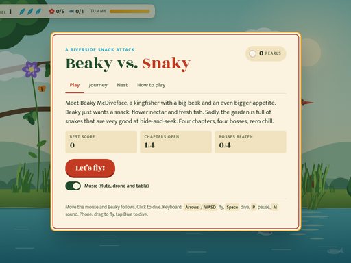 Beaky vs Snaky