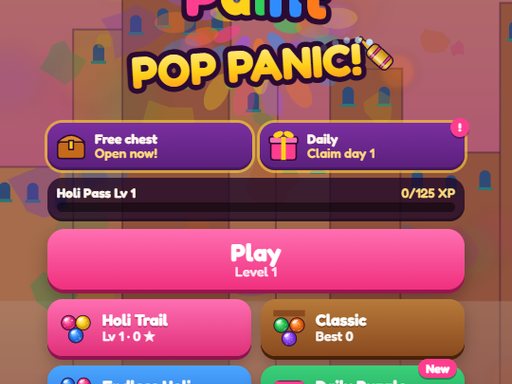 Paint Pop Panic