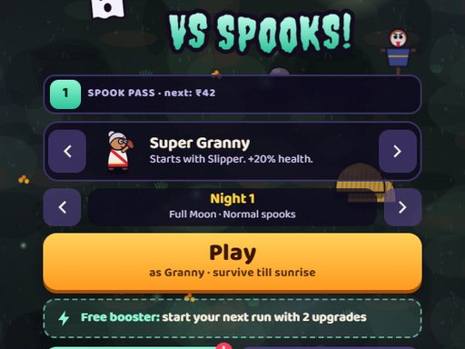 Slipper vs Spooks